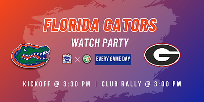 Georgia vs Florida Gators Official Watch Party