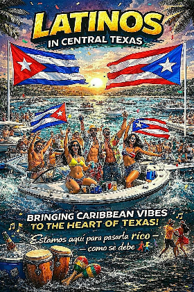 Latinos Central Texas Boat Party