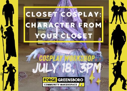 Closet Cosplay: Character from Your Closet Workshop