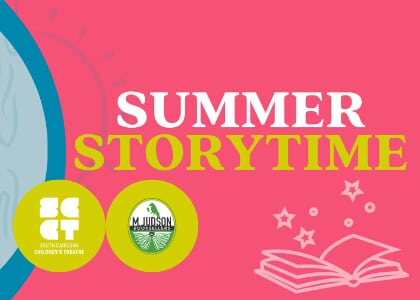 SCCT Summer Storytime - Storytime On The Steps with M. Judson
