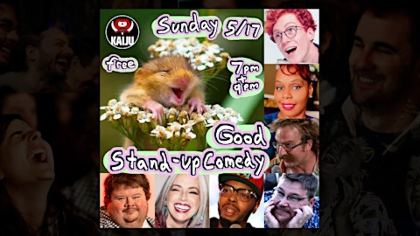 Good Stand Up Comedy! Early Show