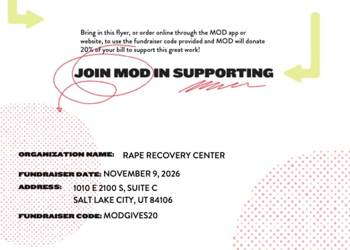 RRC MOD Pizza Fundraiser
