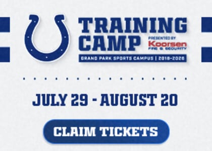 Indianapolis Colts Training Camp