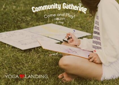 Yoga Landing Community Gathering