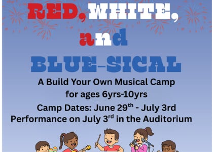 RED, WHITE, & BLUE-SICAL CAMP