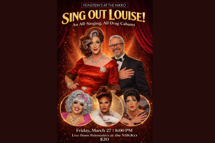 Drag at the Nikko @ Feinstein's March 26  - $20 entry