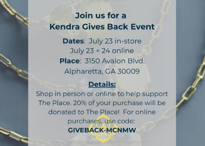 Kendra Scott Giveback