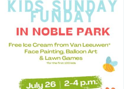 Kid's Sunday Funday in Noble Park