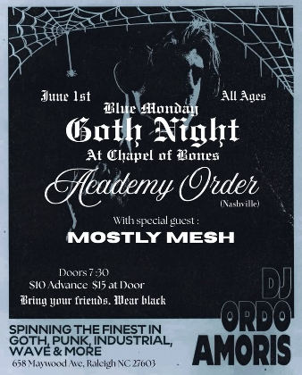 Blue Monday Goth Night