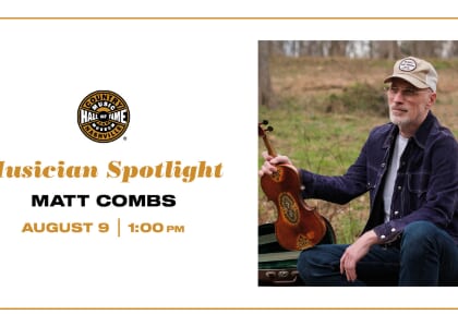Musician Spotlight: Matt Combs