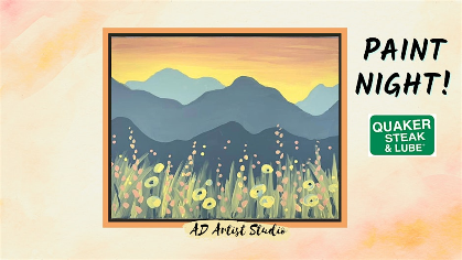 Summer Mountains Paint Night