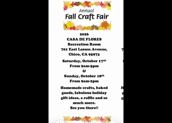 Fall 2026 Craft Fall
