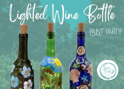 Wine Bottle Painting Workshop