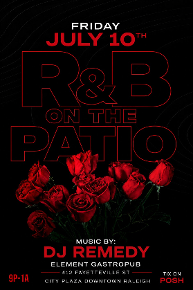 R&B On The Patio in City Plaza @ Element in City Plaza