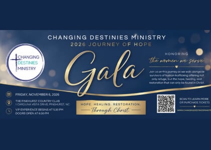 Changing Destinies Ministry Journey of Hope Gala