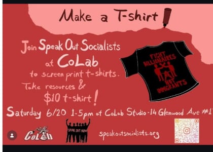Abolish ICE - Make and Wear a T-Shirt