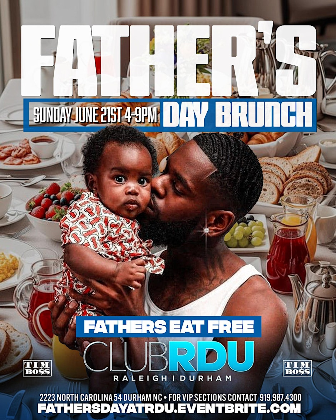 Father's Day brunch CLUB RDU