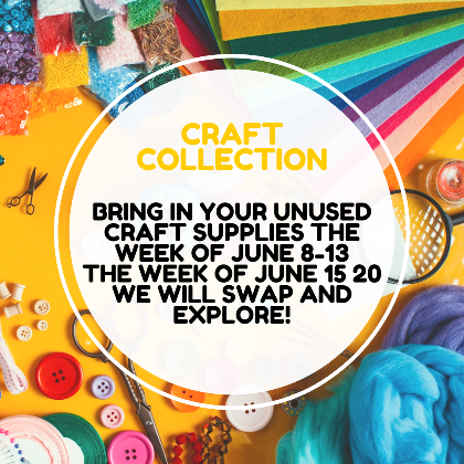 Craft Supplies Swap at Charlotte