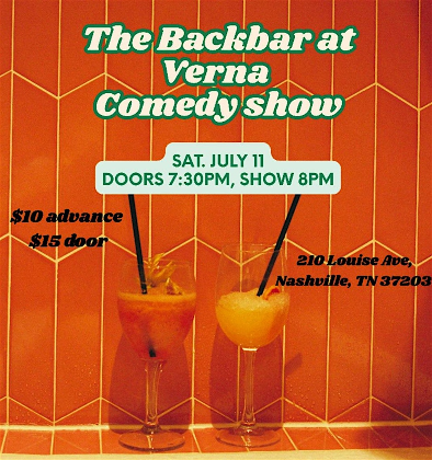 Stand-Up Comedy Show at The Backbar at Verna