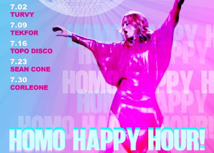 HOMO HAPPY HOUR