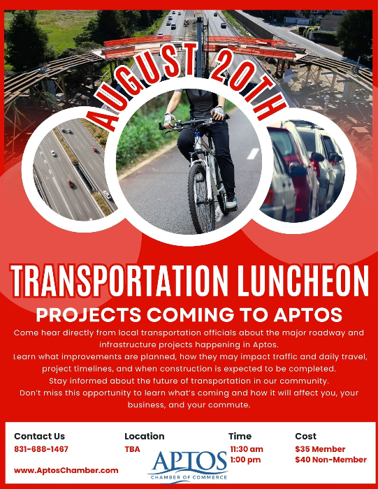 Transportation Projects Coming to Aptos Luncheon