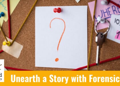 Unearth a Story with Forensic Fun