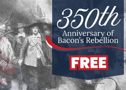 350th Anniversary of Bacon's Rebellion