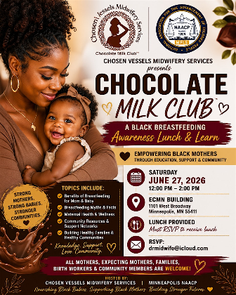 Minneapolis NAACP Presents Chocolate Milk Club Lunch & Learn