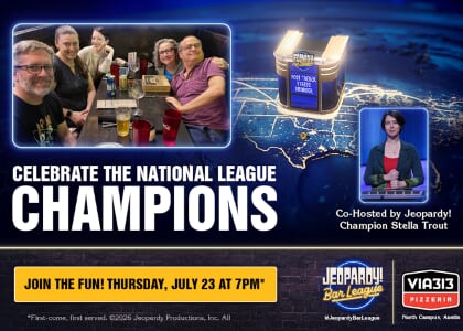 Jeopardy! Bar League National Champions Celebration Event