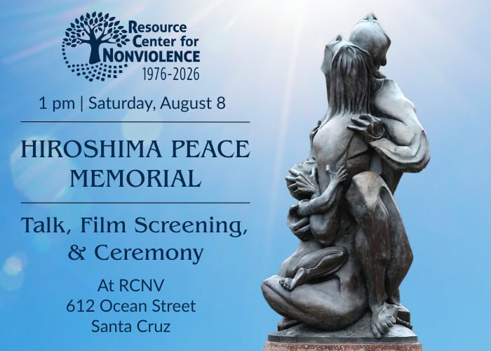Hiroshima Peace Memorial Talk, Film Screening, & Ceremony