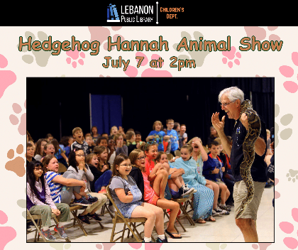 Hedgehog Hannah Animal Show