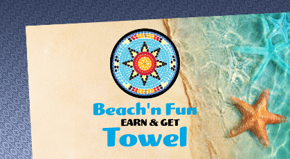 Beach'n Fun Towel Earn and Get