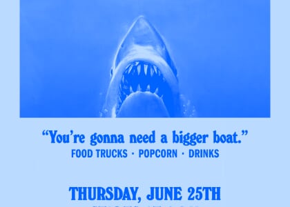 Movies Under the Giant Guitar: Jaws