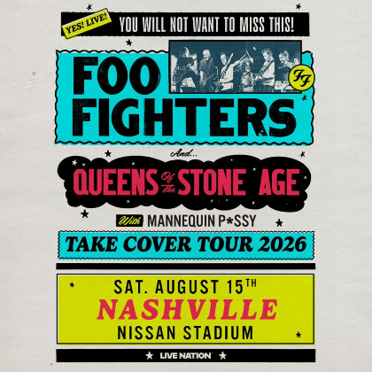 Foo Fighters Take Cover Tour 2026
