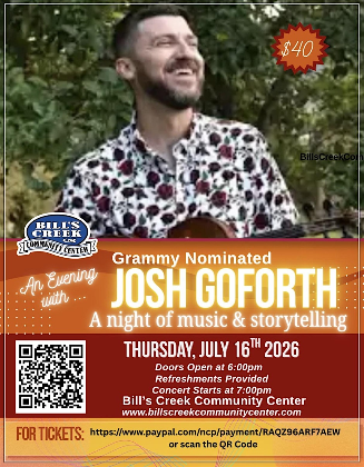 An Evening with Josh Goforth