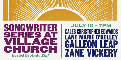 Songwriter Series July 10