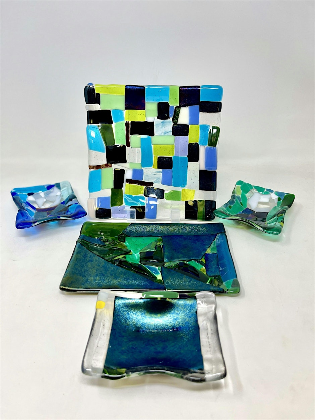 Learn Slumping =trays, soap dishes, upright sculptures. Plan, design, cut.