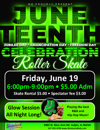 Juneteenth Glow Roll!