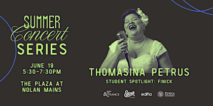 Summer Concert Series: Thomasina Petrus