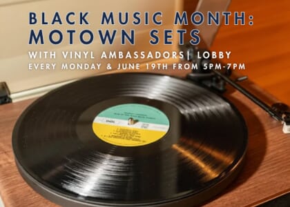 Motown Vinyl Nights at The Gunter Hotel