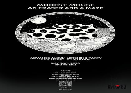 Modest Mouse Advance Album Listening Party