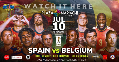 Spain vs Belgium World Cup Watch Party