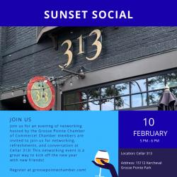 Sunset Social at Cellar 313