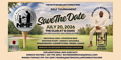 The Nate McMillan Foundation 2nd Annual Golf Tournament