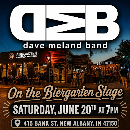 Dave Meland Band - On Stage @ Dog Haus Biergarten