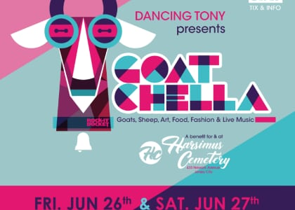 Goatchella Music Festival Fundraiser for The Historic Cemetery Goat Program