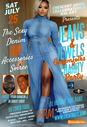 jeans & jewels VIP reserved seating TABLE ONLY OPTION