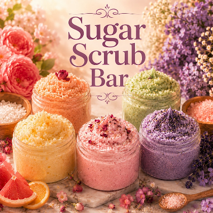 Self Care Saturdays-  Sugar Scrub Bar