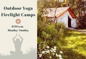 Outdoor Yoga at Firelight Camps at Firelight Camps - Syracuse New