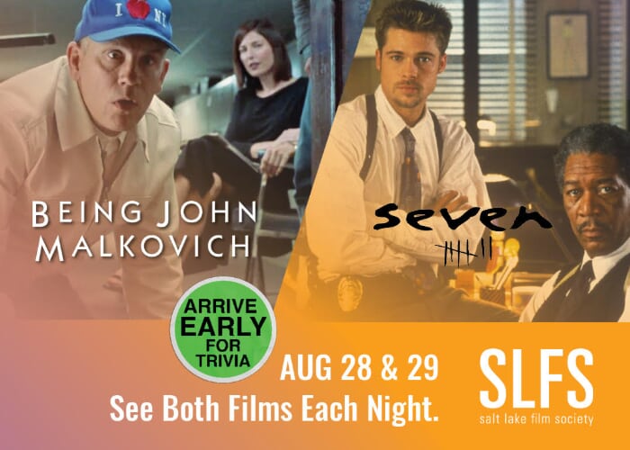 Showing of Being John Malkovich and Se7en at The Broadway Centre Cinemas